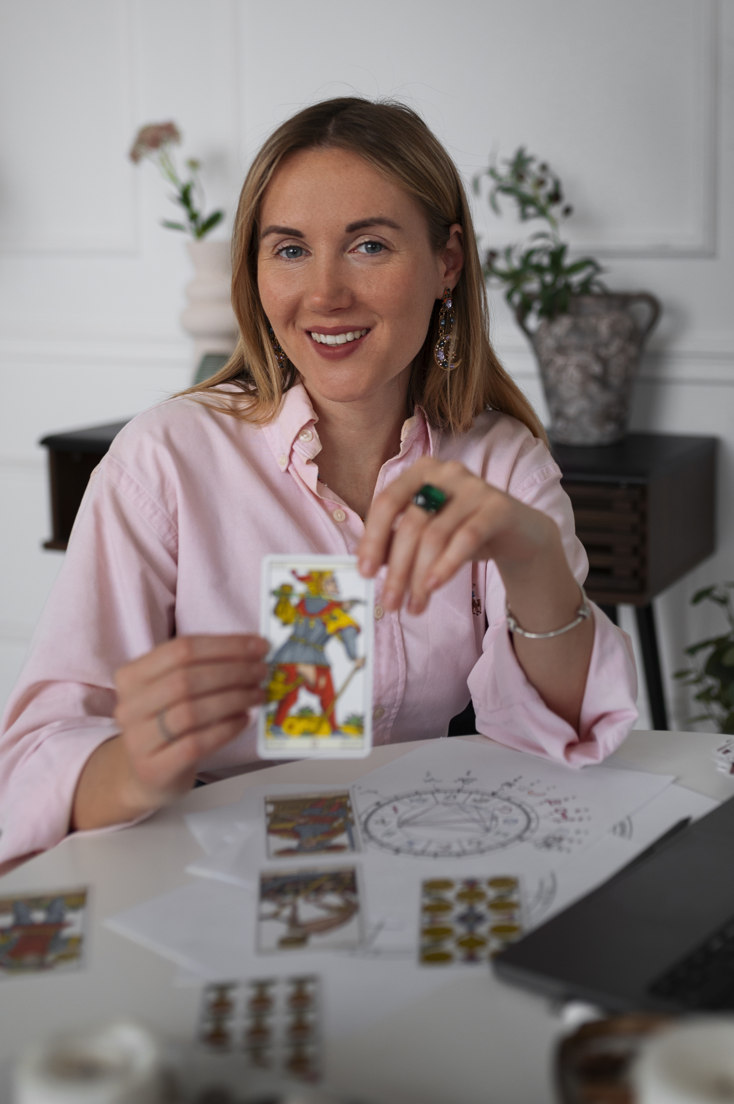 Foto de Marisa, tarotista